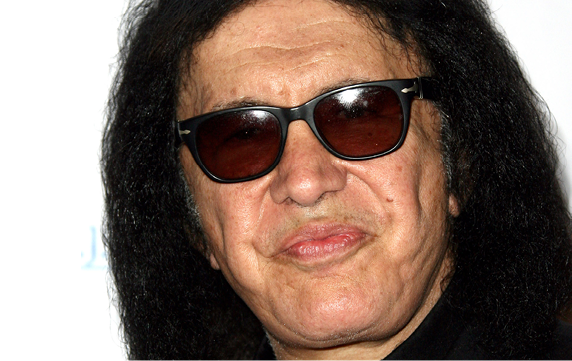 CENTURY CITY, CA - SEPTEMBER 23:  Musician Gene Simmons attends the T.J. Martell Foundation Spirit Of Excellence Awards Los Angeles held at the Hyatt Regency Century Plaza on September 23, 2014 in Century City, California.  (Photo by Tommaso Boddi/WireImage)