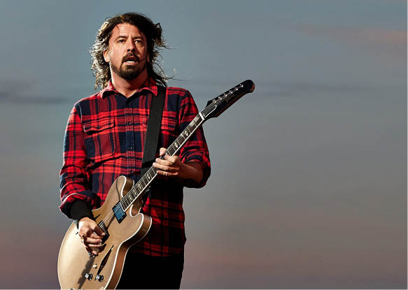 (FILE) A file picture dated 07 June 2015 shows frontmann Dave Grohl of the US Rockband 'Foo Fighters' performing at the music festival 'Rock am Ring' in Mendig, Germany. The band has cancelled next concerts in Belgium, at Edinburgh's Murrayfield Stadium and London's Wembley Stadium after Dave Grohl broke his leg during a concert in Sweden on 12 June., Image: 248059437, License: Rights-managed, Restrictions: , Model Release: no, Credit line: Profimedia, TEMP EPA