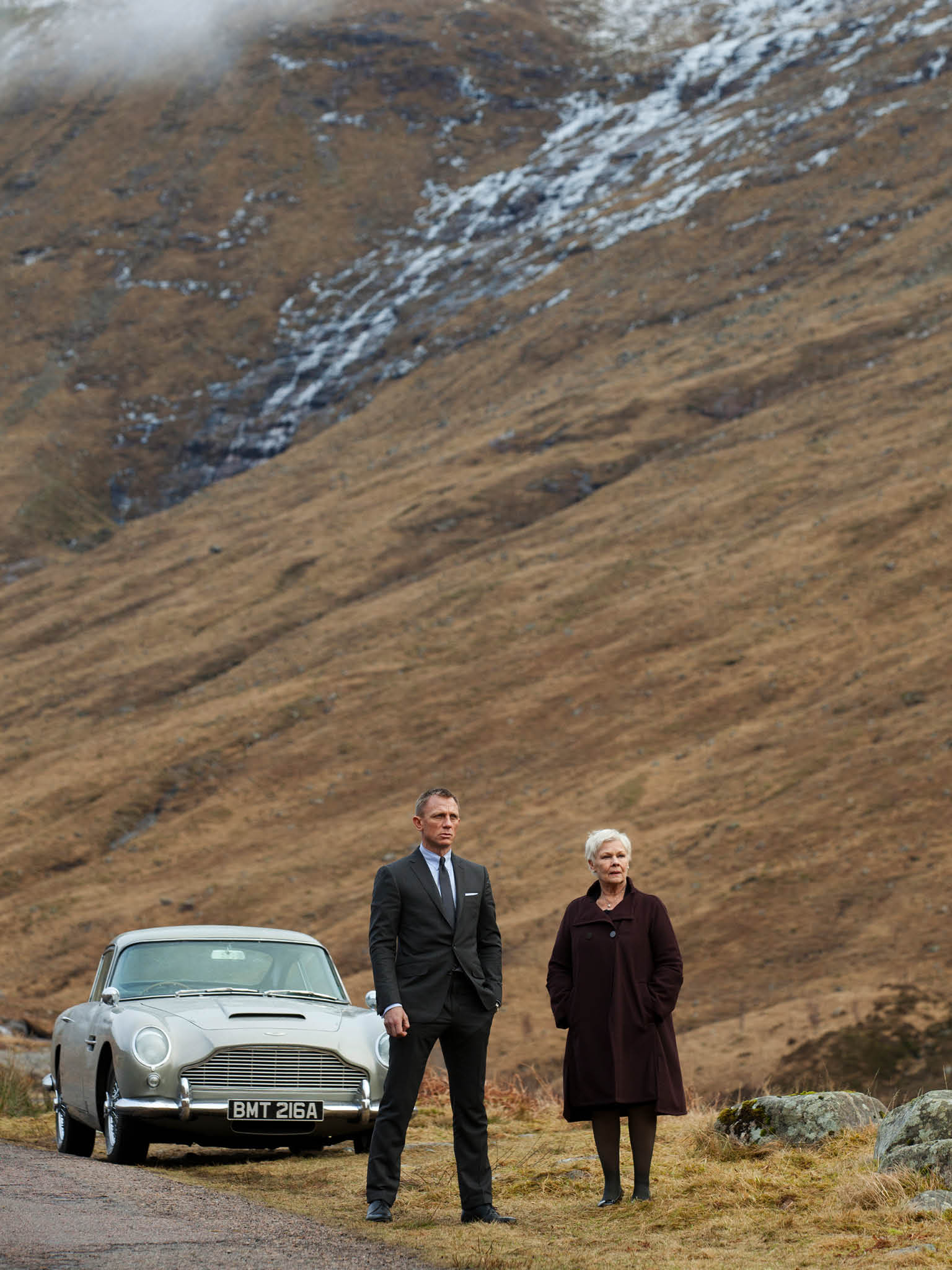 Daniel Craig (left) and Judy Dench star in Metro-Goldwyn-Mayer Pictures/Columbia Pictures/EON Productions' action adventure SKYFALL.