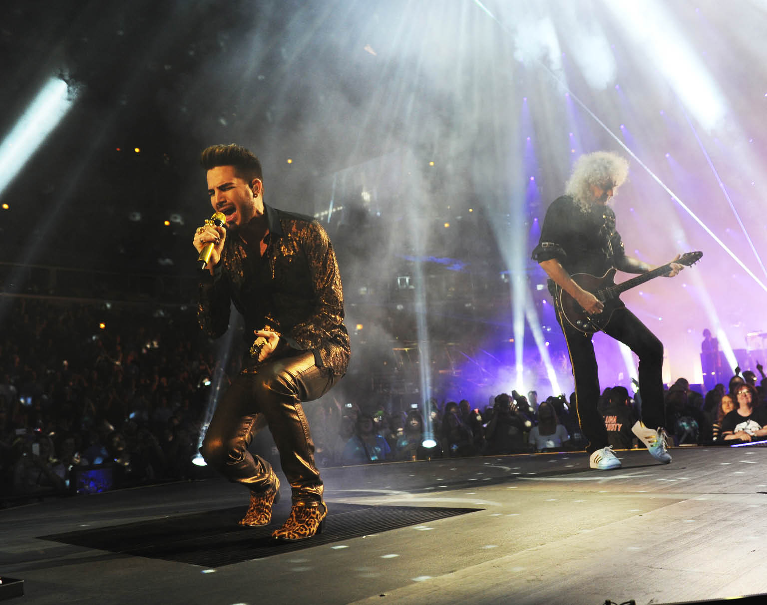 Queen + Adam Lambert perform at United Center, Chicago, Ill. 6/19/14